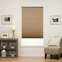 DEZ Furnishings QECRWT460640 Cordless Blackout Cellular Shade 46W x 64L Inches Cream